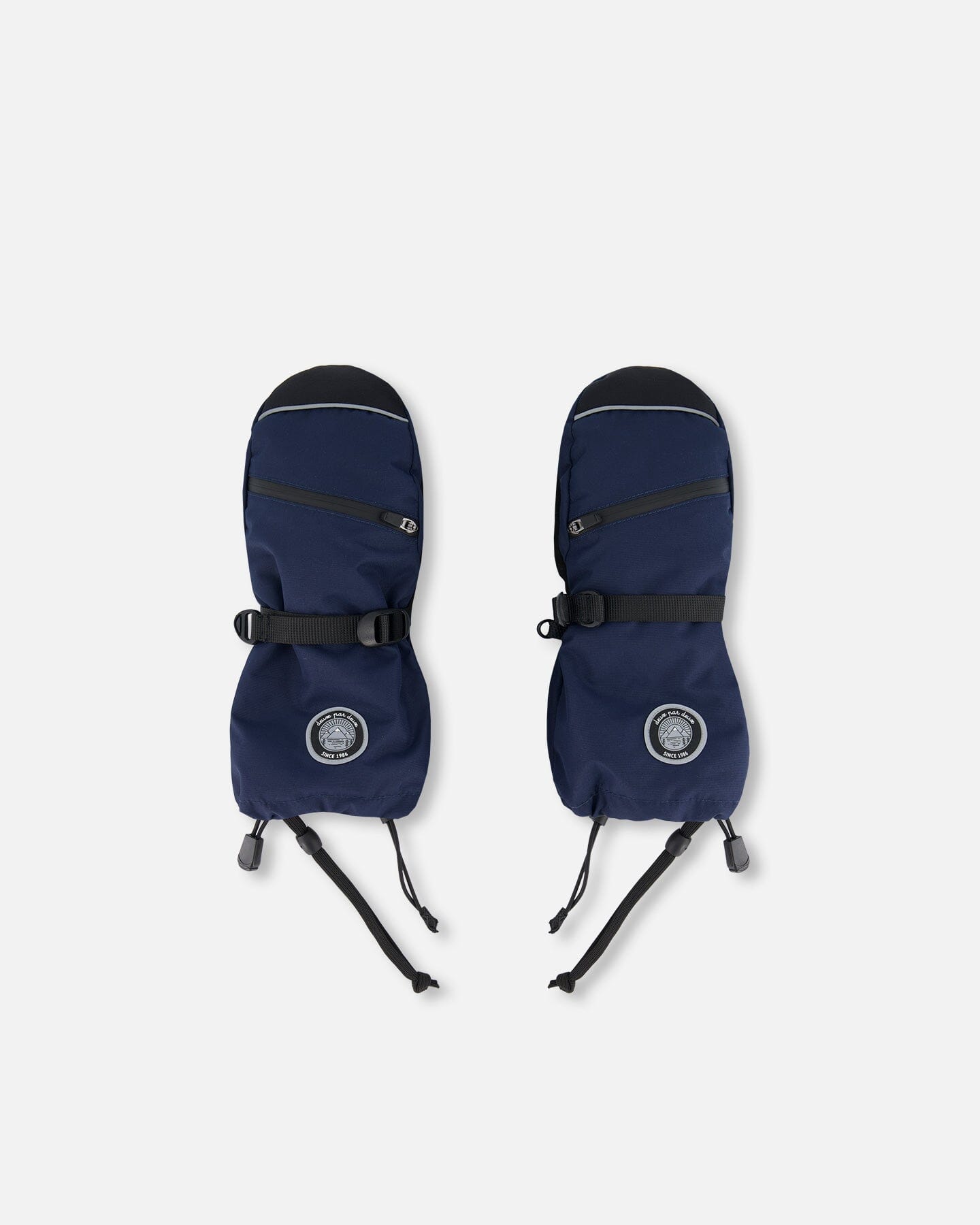 Technical Mittens Navy by Deux par Deux