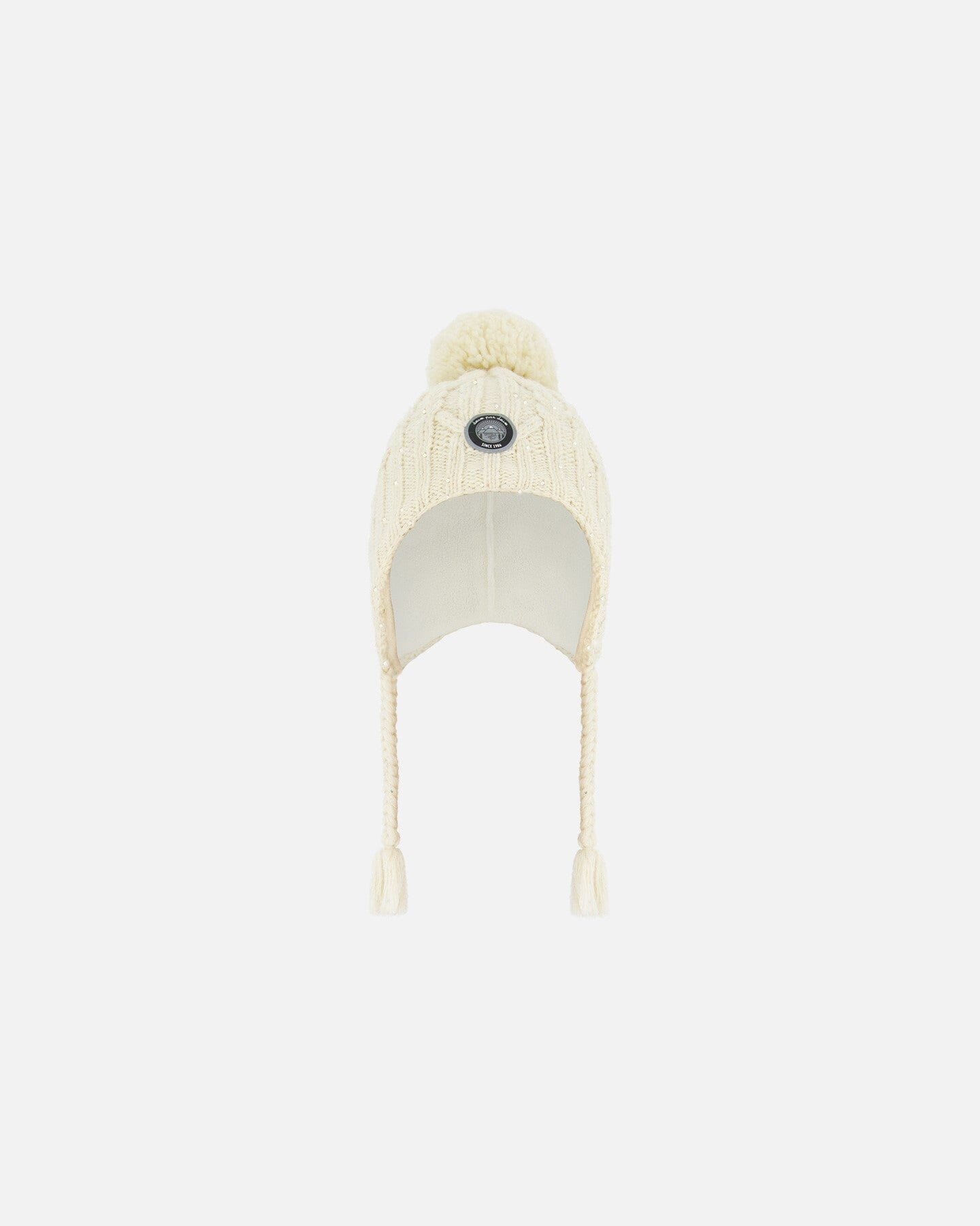 Peruvian Knit Hat Off White by Deux par Deux