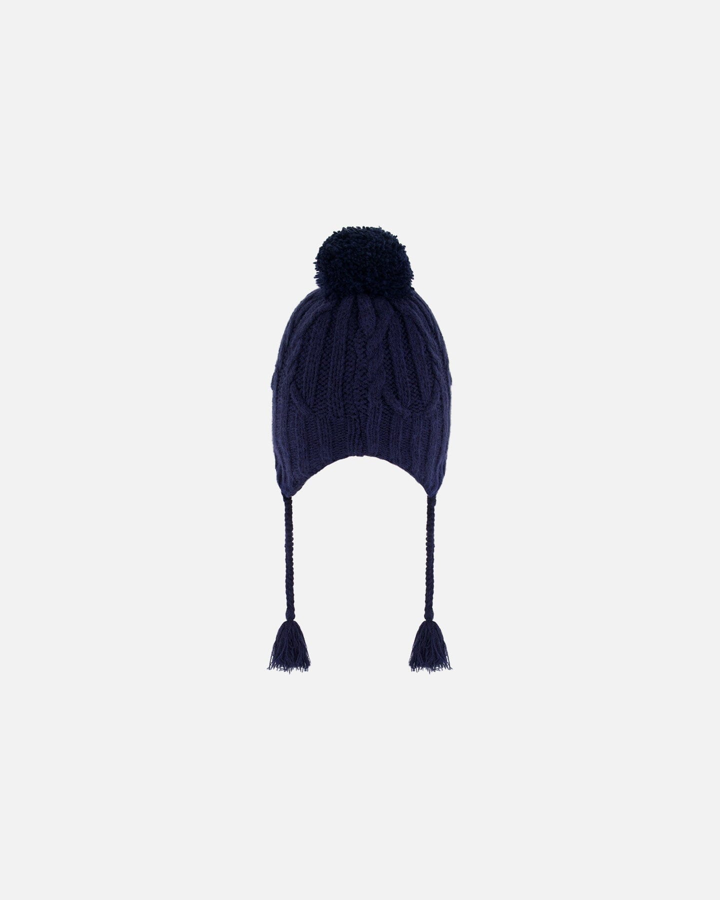 Peruvian Knit Hat Navy by Deux par Deux