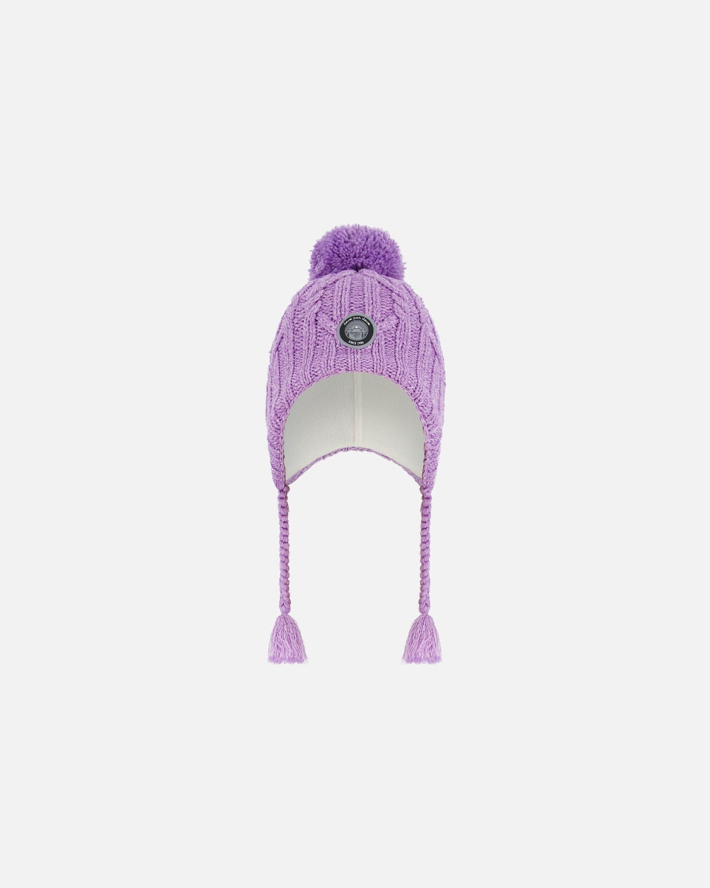 Peruvian Knit Hat Purple by Deux par Deux