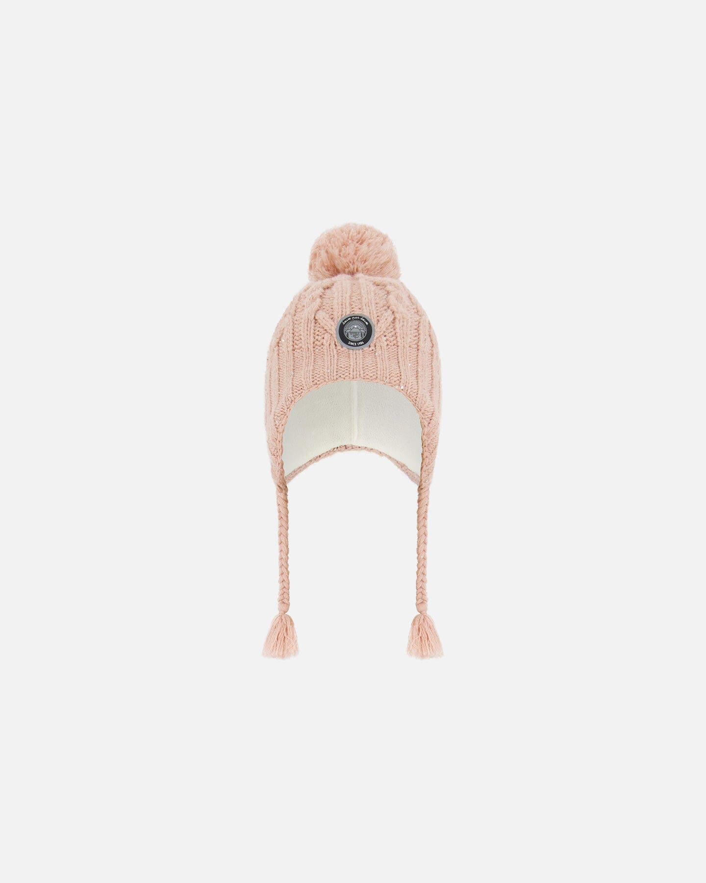 Peruvian Knit Hat Light Pink by Deux par Deux