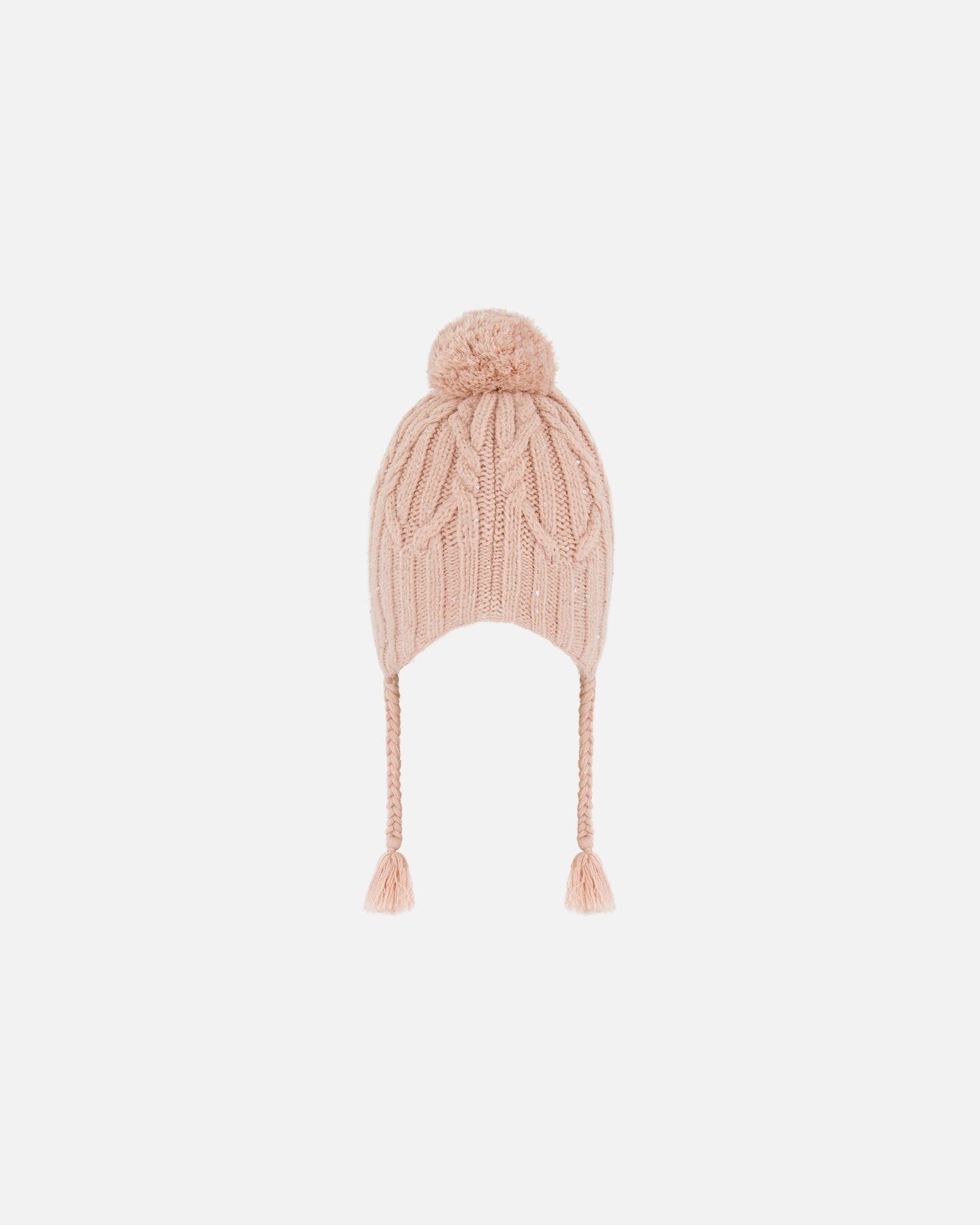 Peruvian Knit Hat Light Pink by Deux par Deux