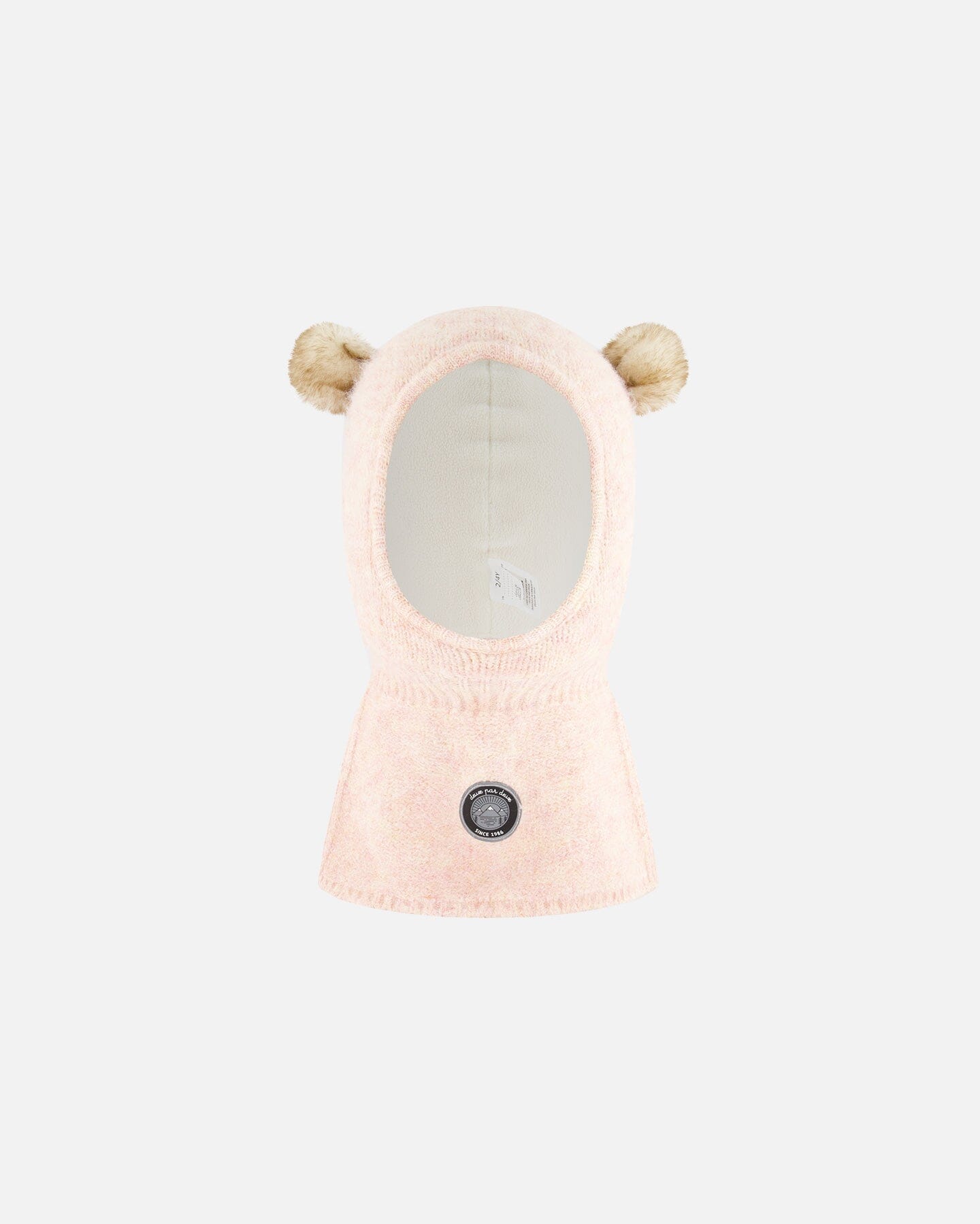 Knit Balaclava Light Pink by Deux par Deux