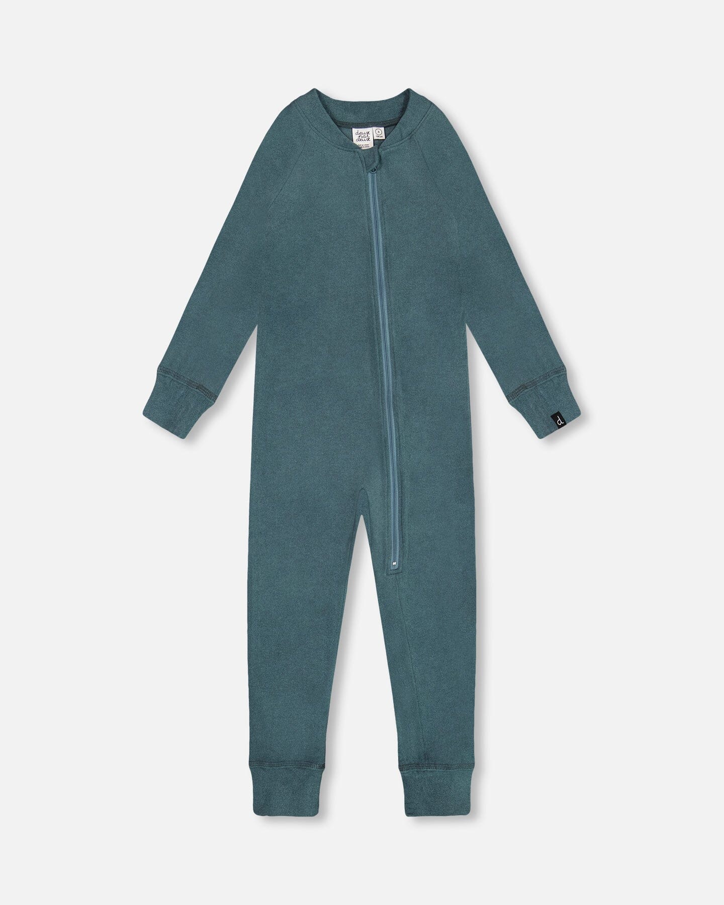 One Piece Thermal Underwear Pine Green by Deux par Deux