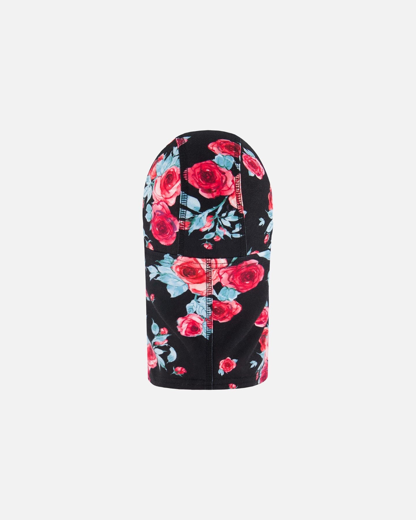 Jersey Balaclava Black Printed Roses by Deux par Deux