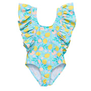 Lemon Drops Wide Frill Swimsuit