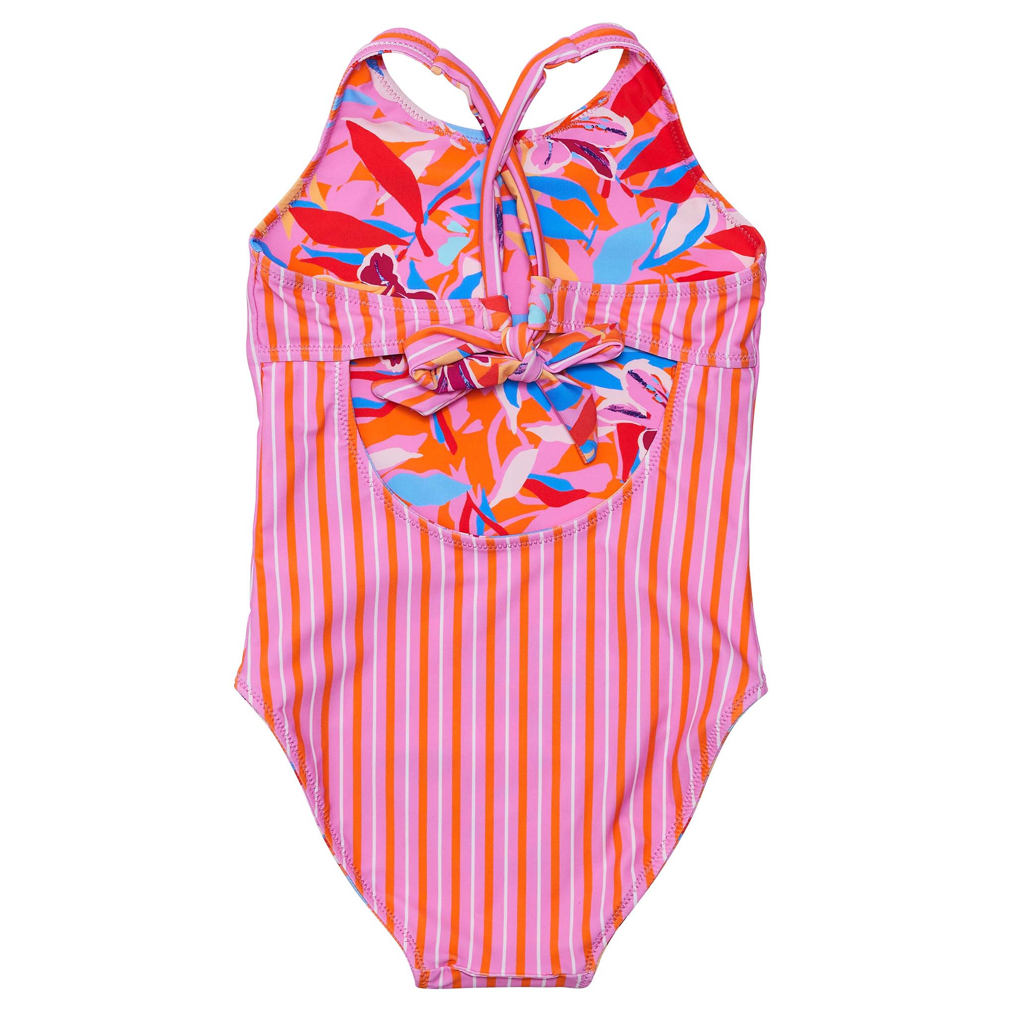 Blooming Sunset Sustainable X Back Swimsuit