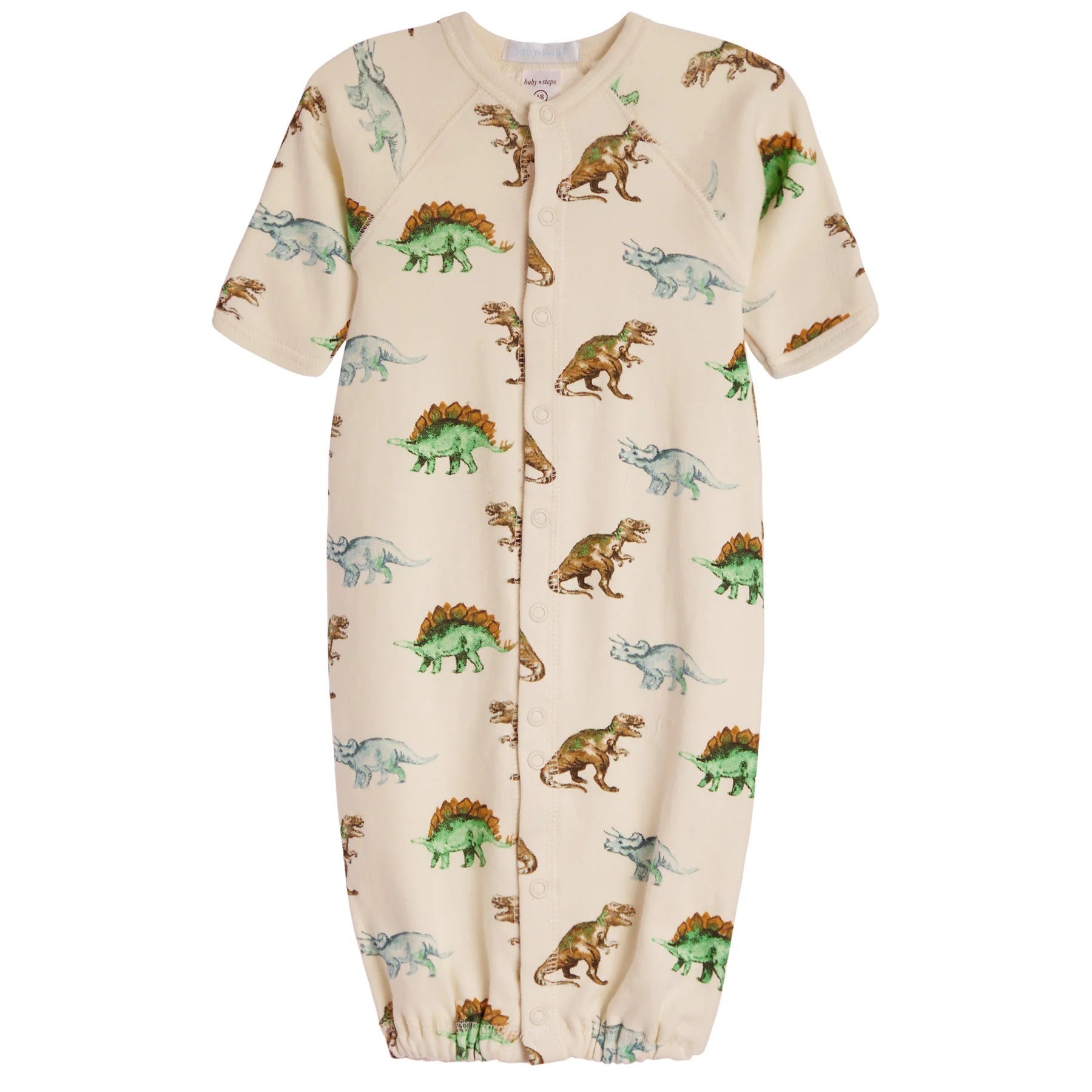 Baby Converter Gown - Dinos