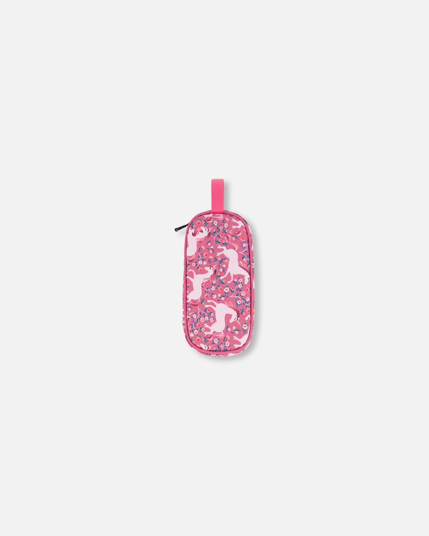 Pencil Case Pink Printed Unicorn by Deux par Deux