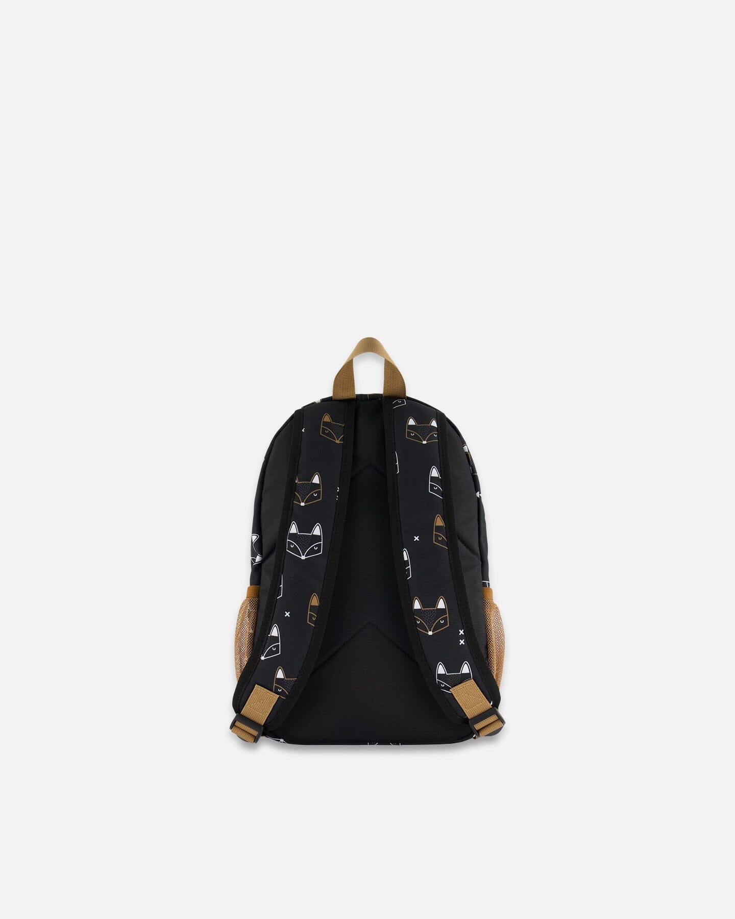 Toddler Backpack Black Printed Fox by Deux par Deux