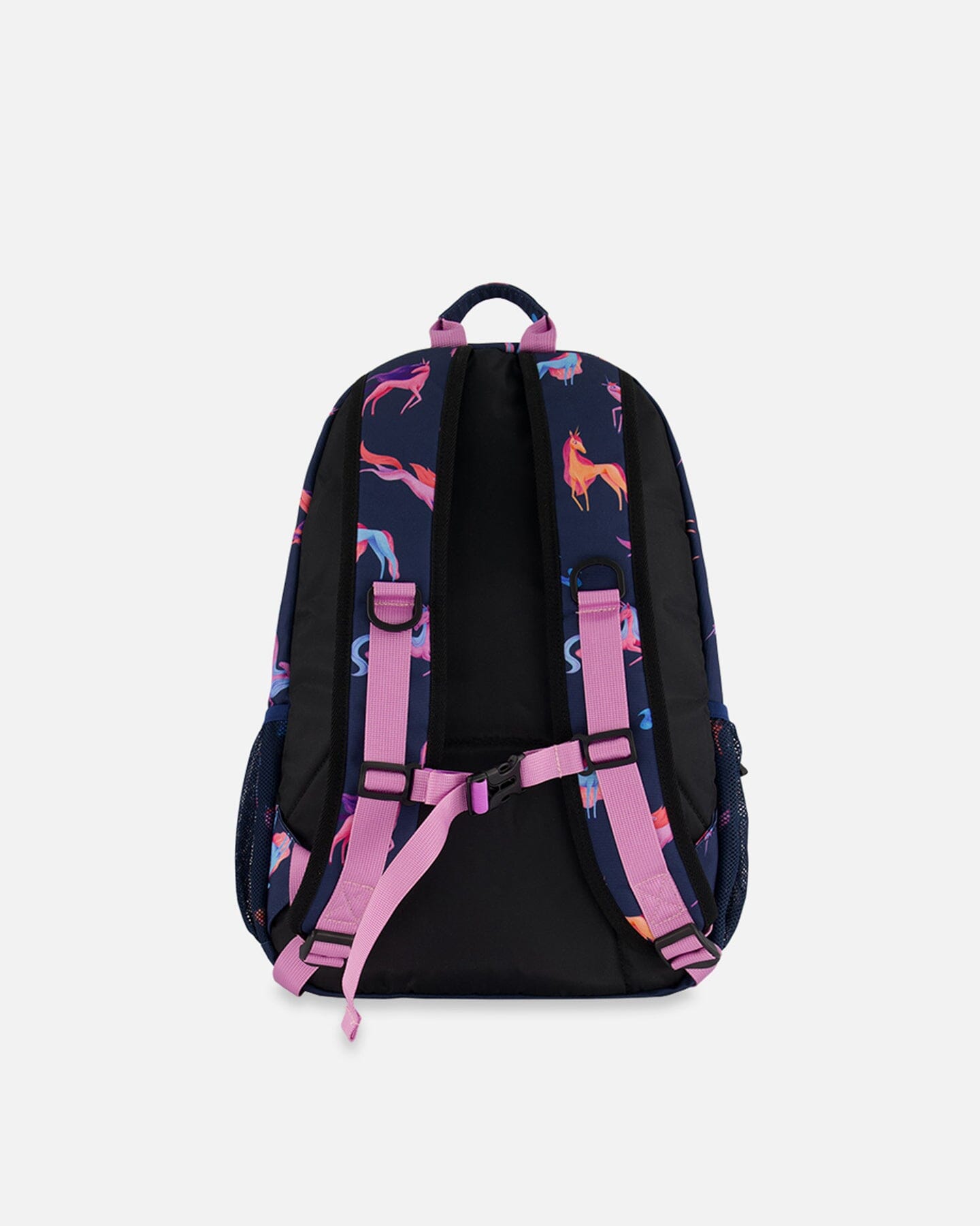 Backpack Navy Printed Unicorn by Deux par Deux