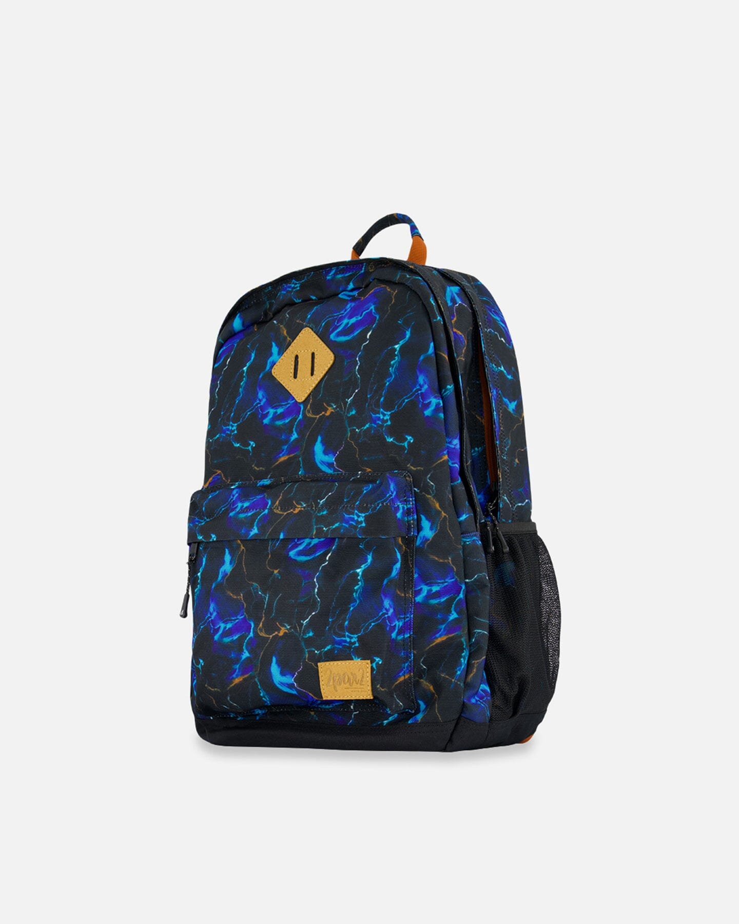 Backpack Black Printed Storm by Deux par Deux