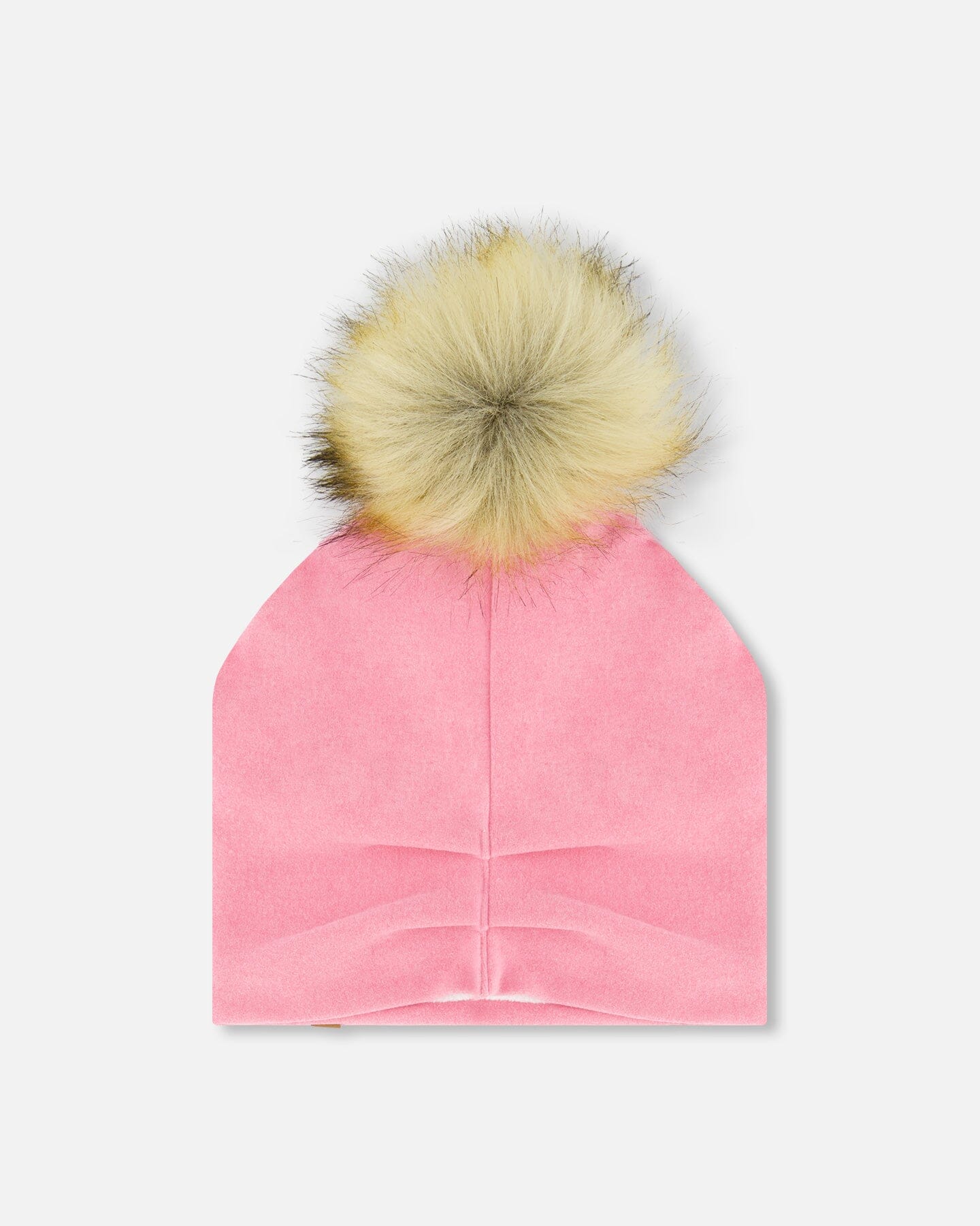 Mid-Season Jersey Detachable Pompom Hat Candy Pink by Deux par Deux