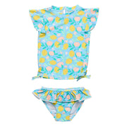 Lemon Drops Ss Ruffle Set