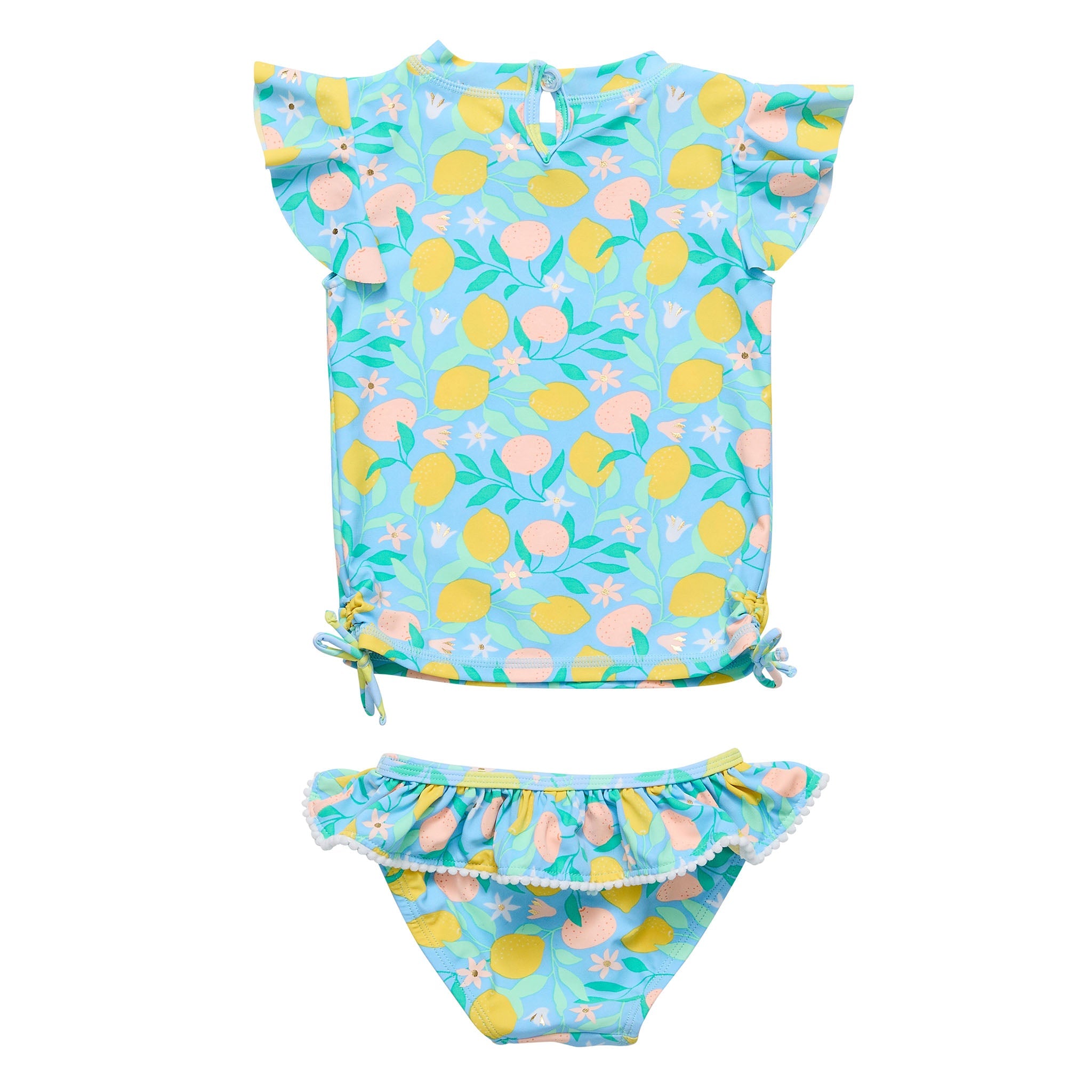 Lemon Drops Ss Ruffle Set