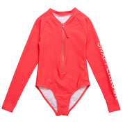 Watermelon Sustainable Ls Surf Suit