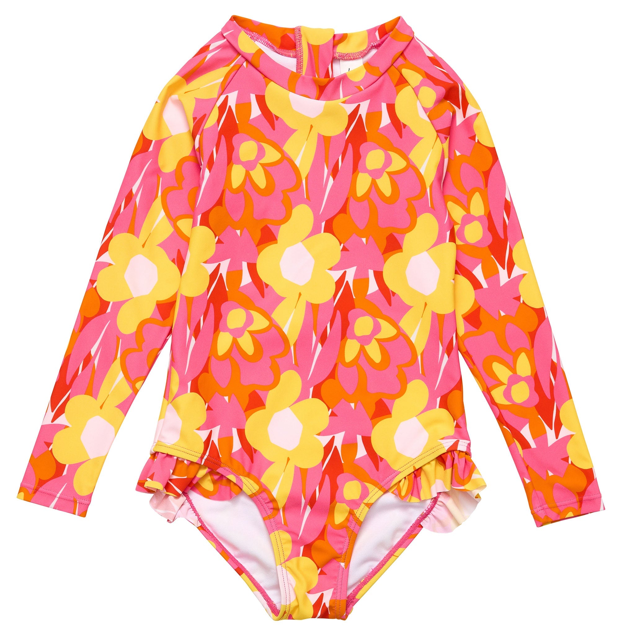 Pop Of Sunshine Ls Surf Suit