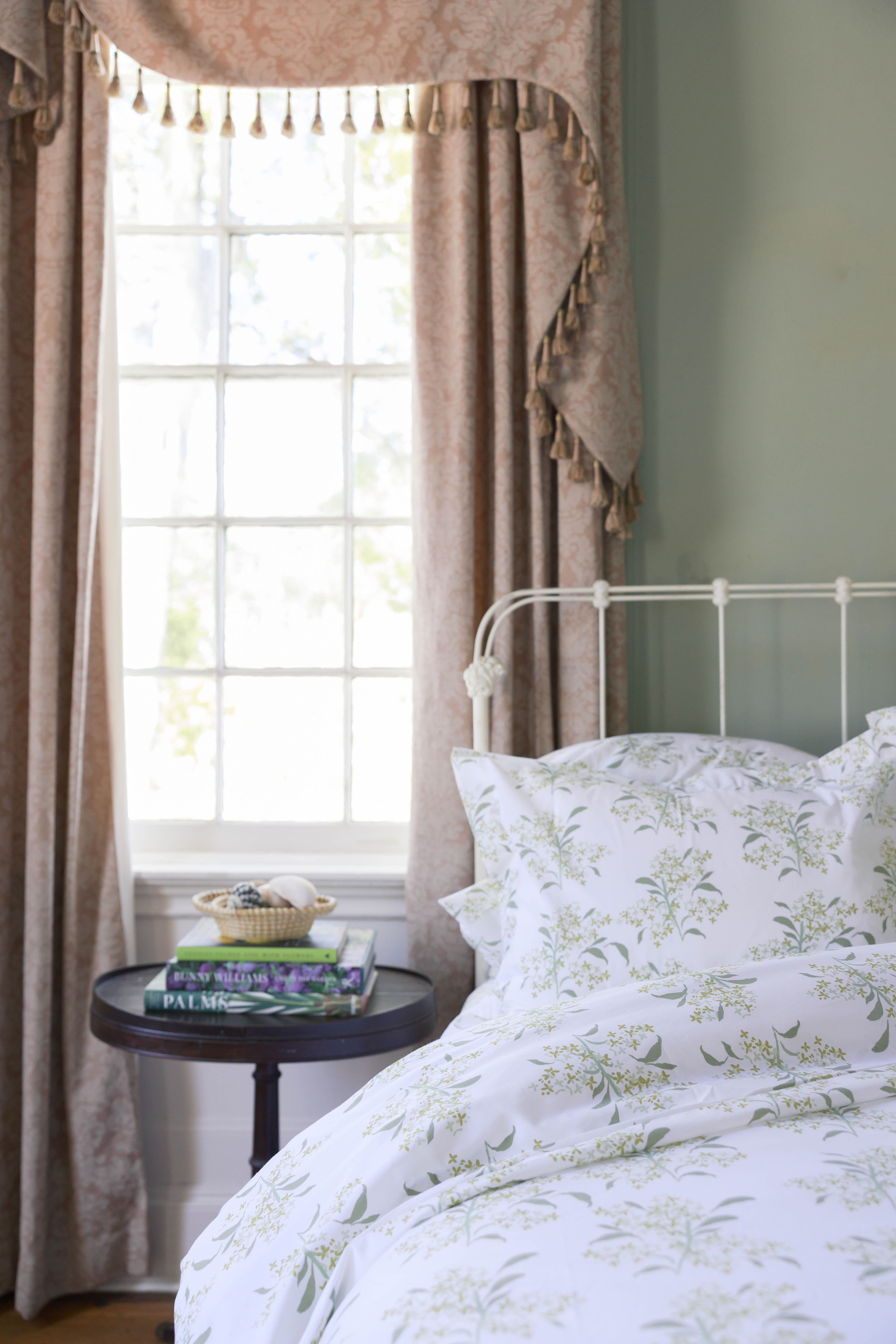Lilac In Green Duvet Cover