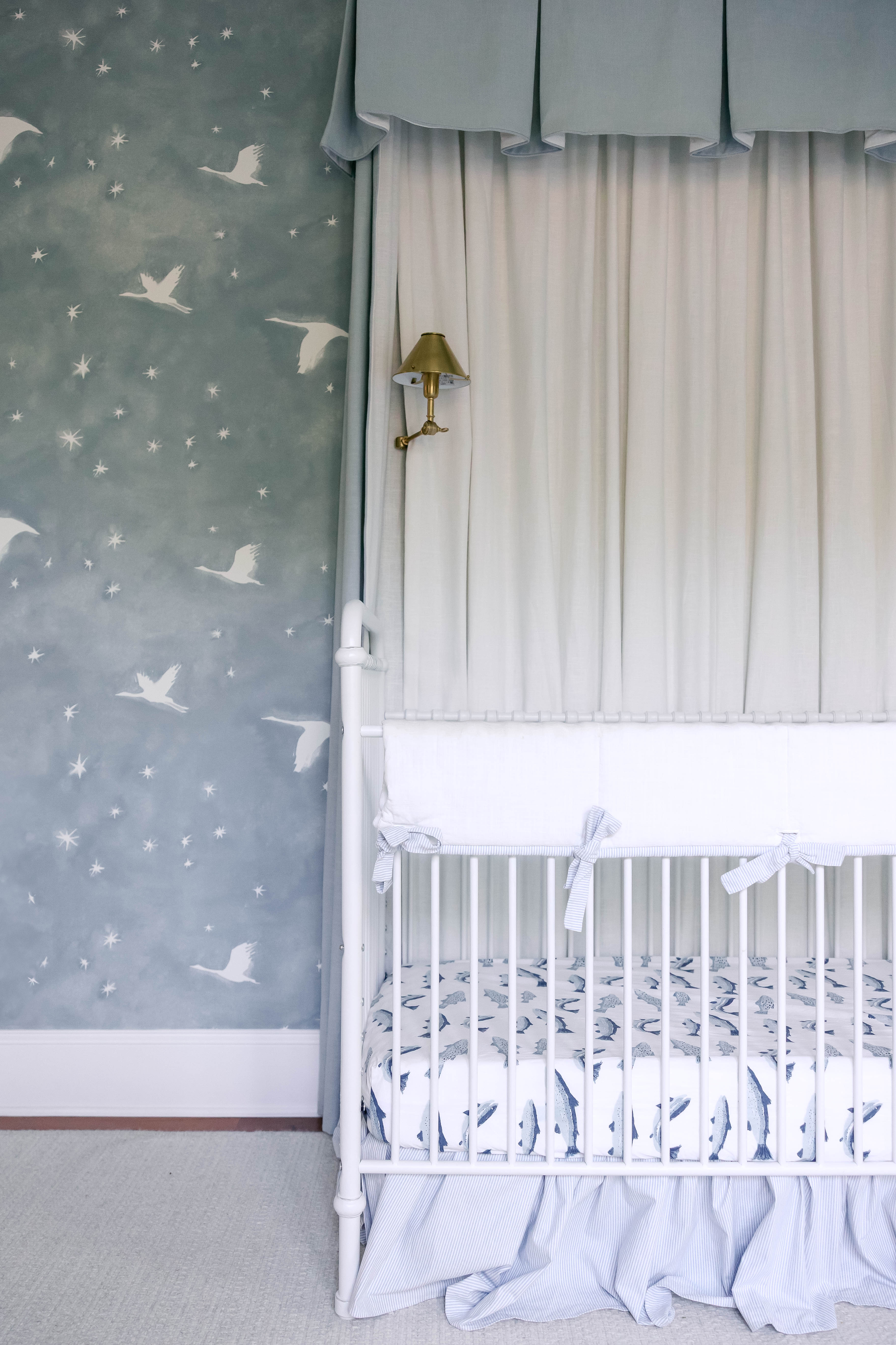 Fish Crib Sheet