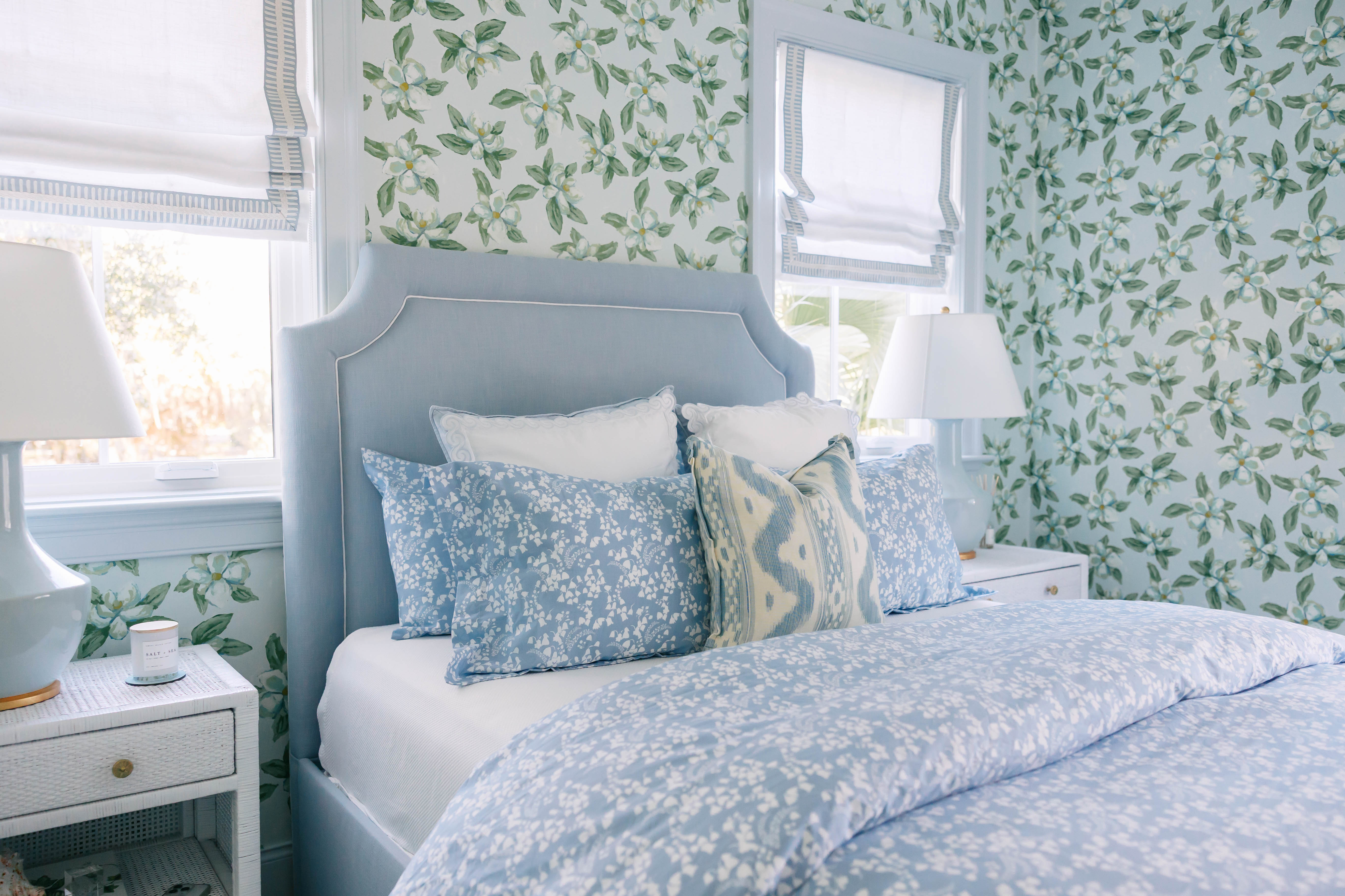 Lily Of The Blue Valley Duvet Cover