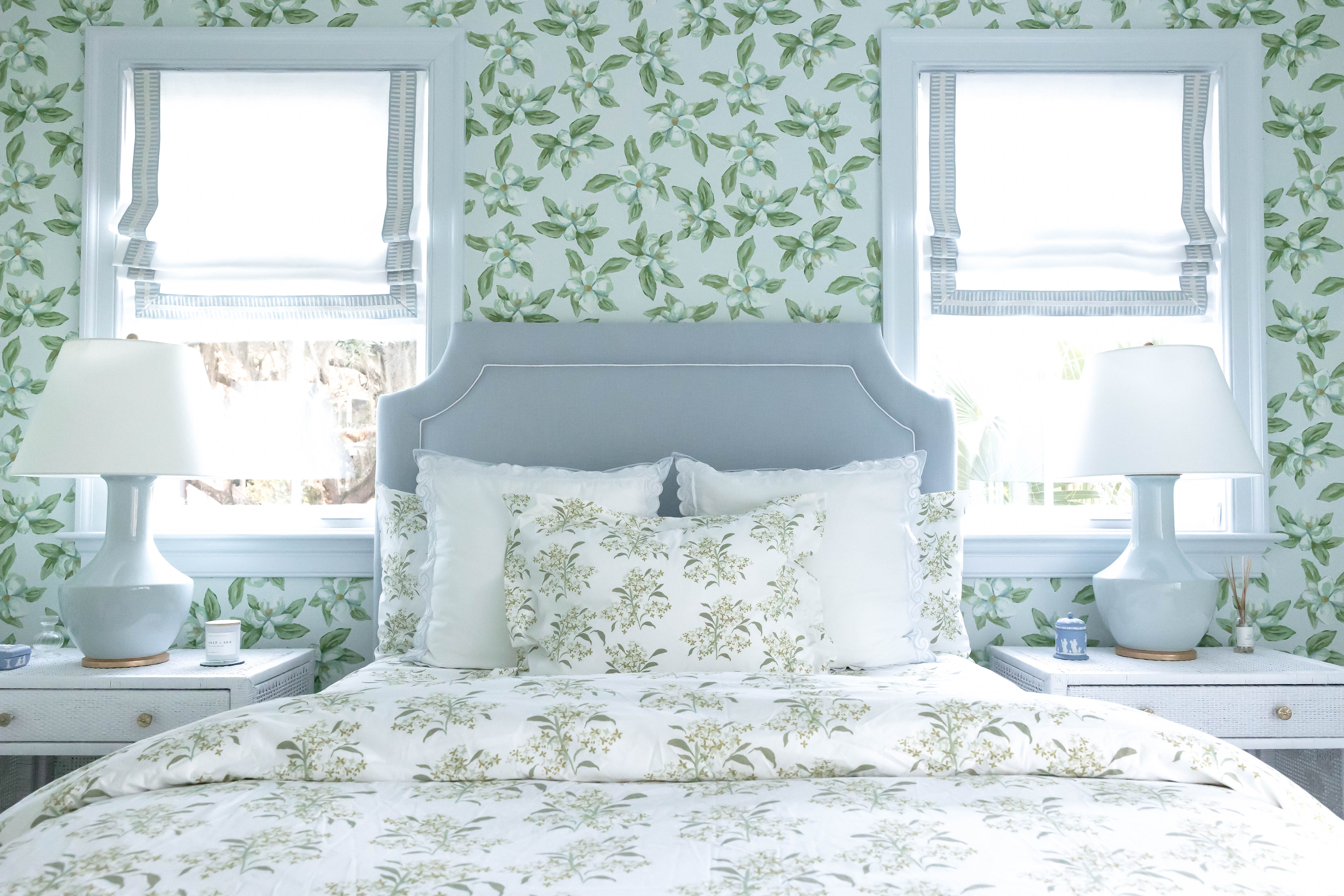 Lilac In Green Duvet Cover