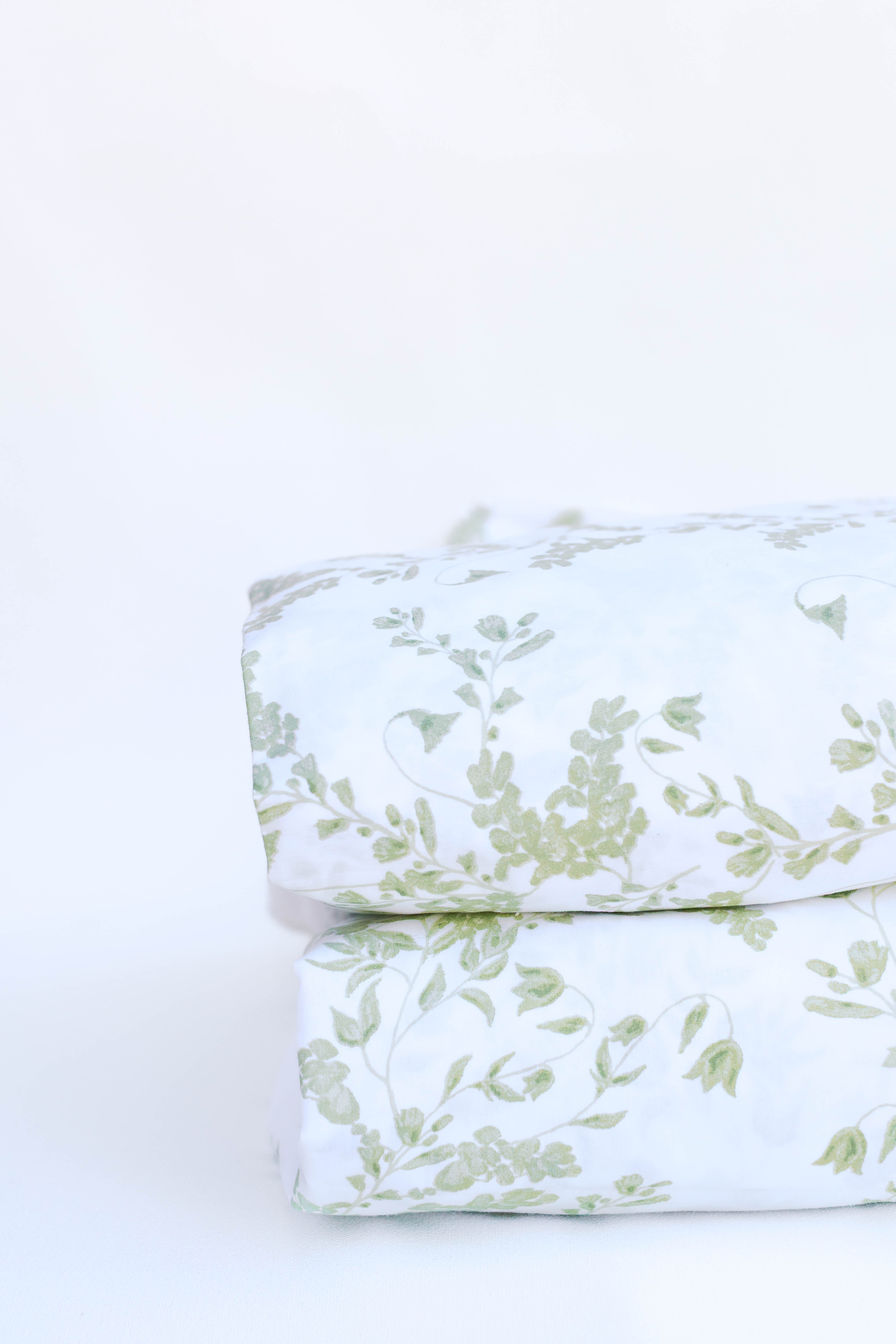 Ruth In Green Crib Sheet