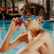 Console Cobalt Gamer Kids' Swim Goggles