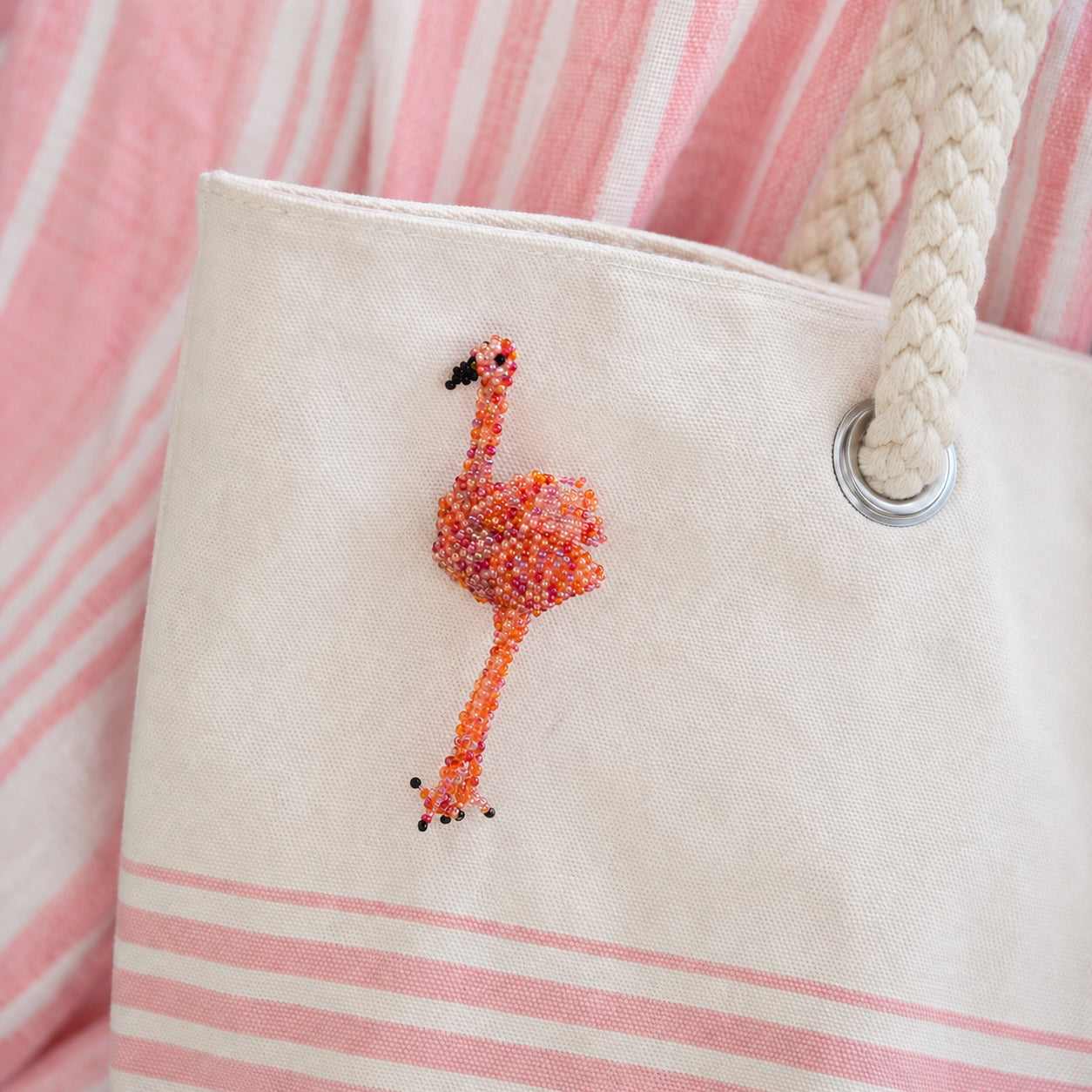 Flamingo Brooch