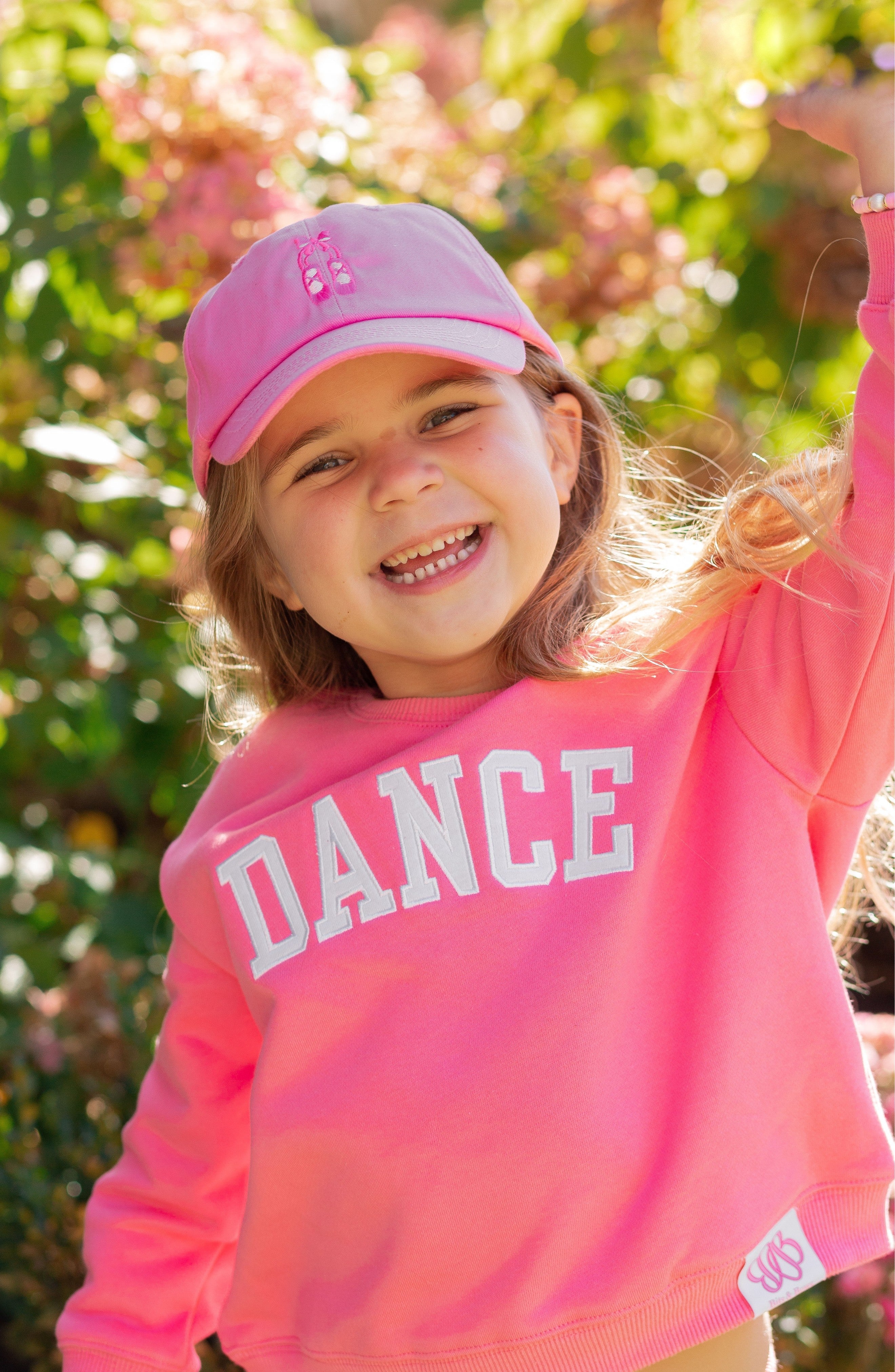 Ballet Slippers Bow Baseball Hat (baby/toddler, Youth)