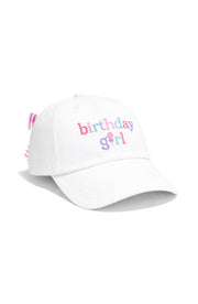Birthday Girl Bow Baseball Hat (baby/toddler, Youth)
