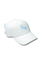Glass Slipper Bow Baseball Hat (girls)