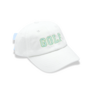 Golf Bow Baseball Hat (girls)