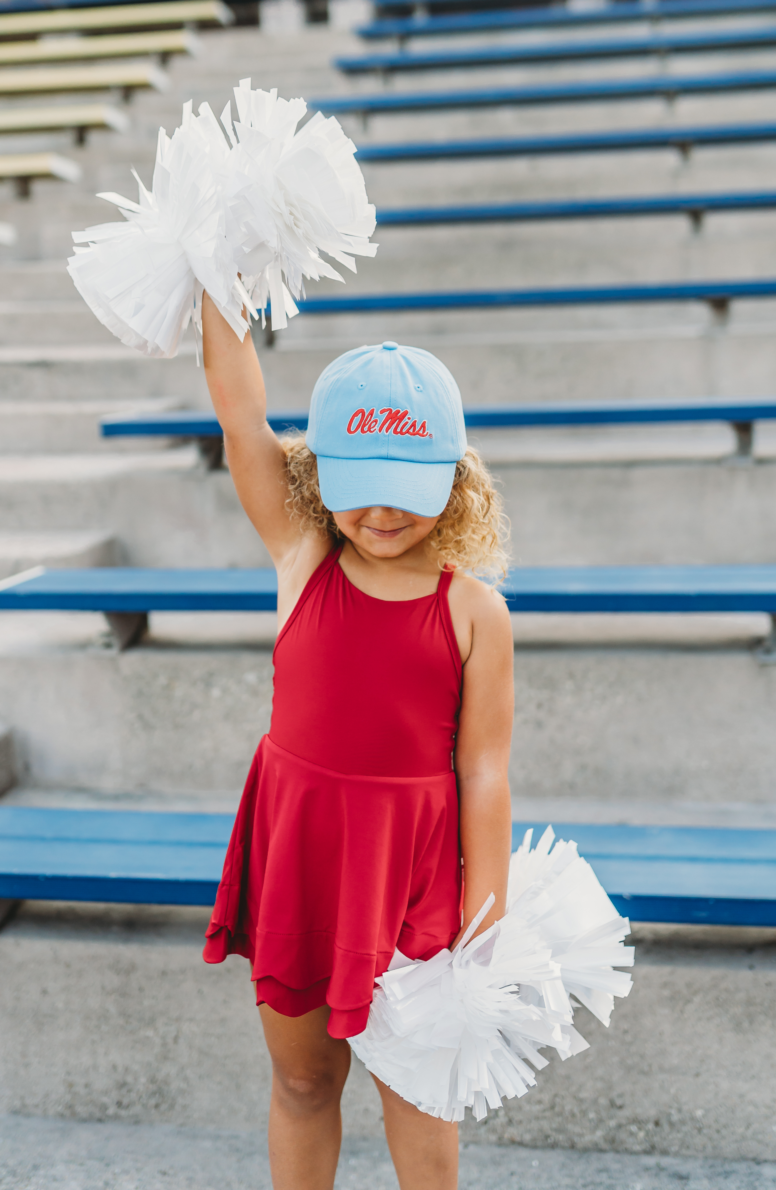 Officially Licensed Ole Miss Bow Baseball Hat (baby/toddler)
