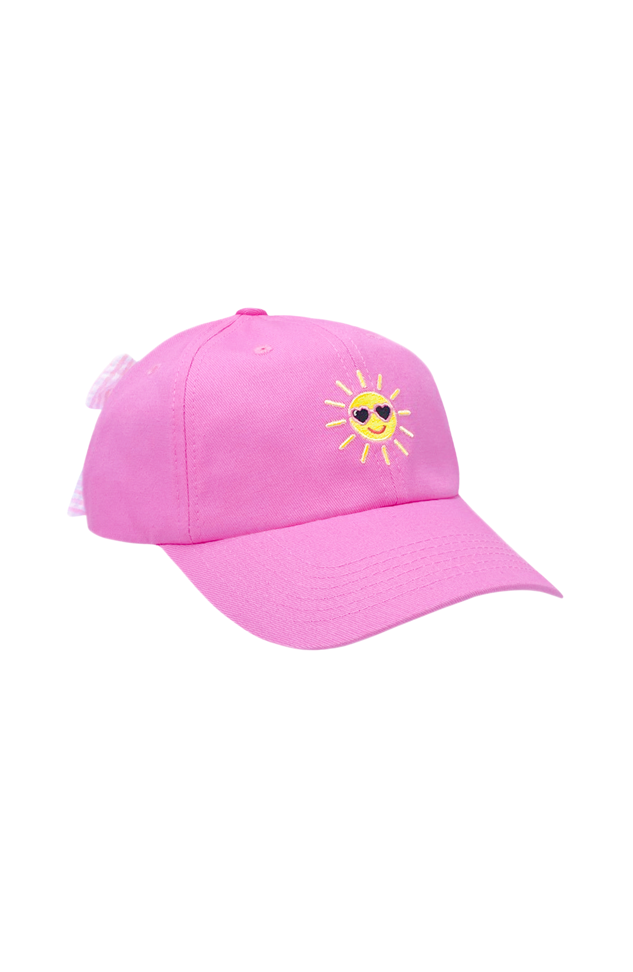 Sun Love Bow Baseball Hat (junior/tween Girls)