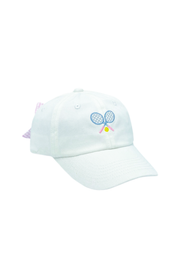 Tennis Bow Baseball Hat (girls)