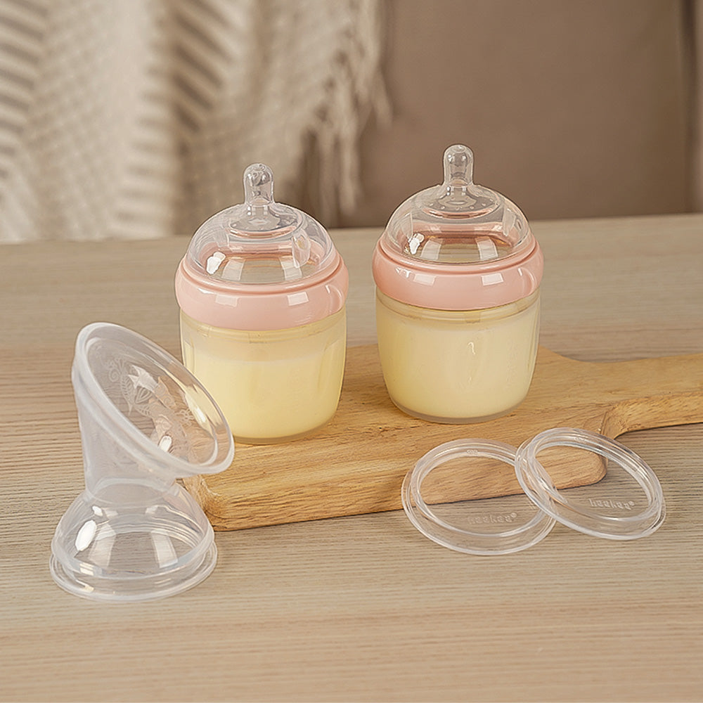 Haakaa Gen 3 Silicone Breast Pump And Bottle Pack 160 Ml/6 Oz