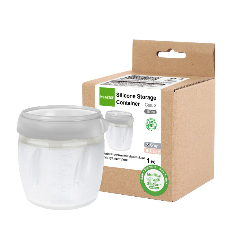 Haakaa Gen 3 Silicone Storage Container 6oz/160ml, 1 Pk