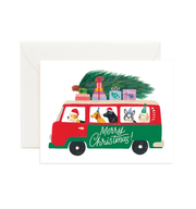 Christmas Van Dogs