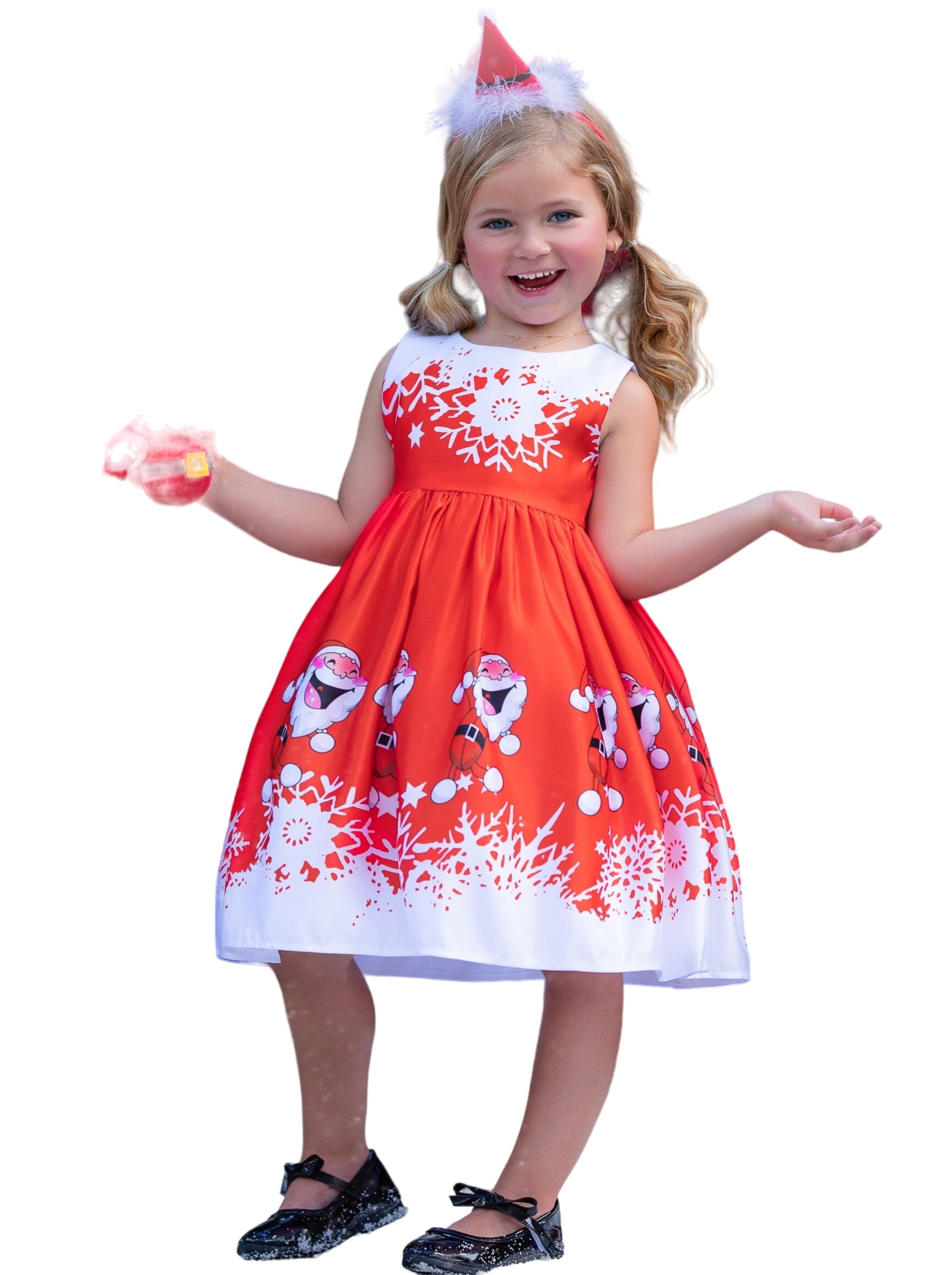 Fun With Santa Holiday Scene Dress