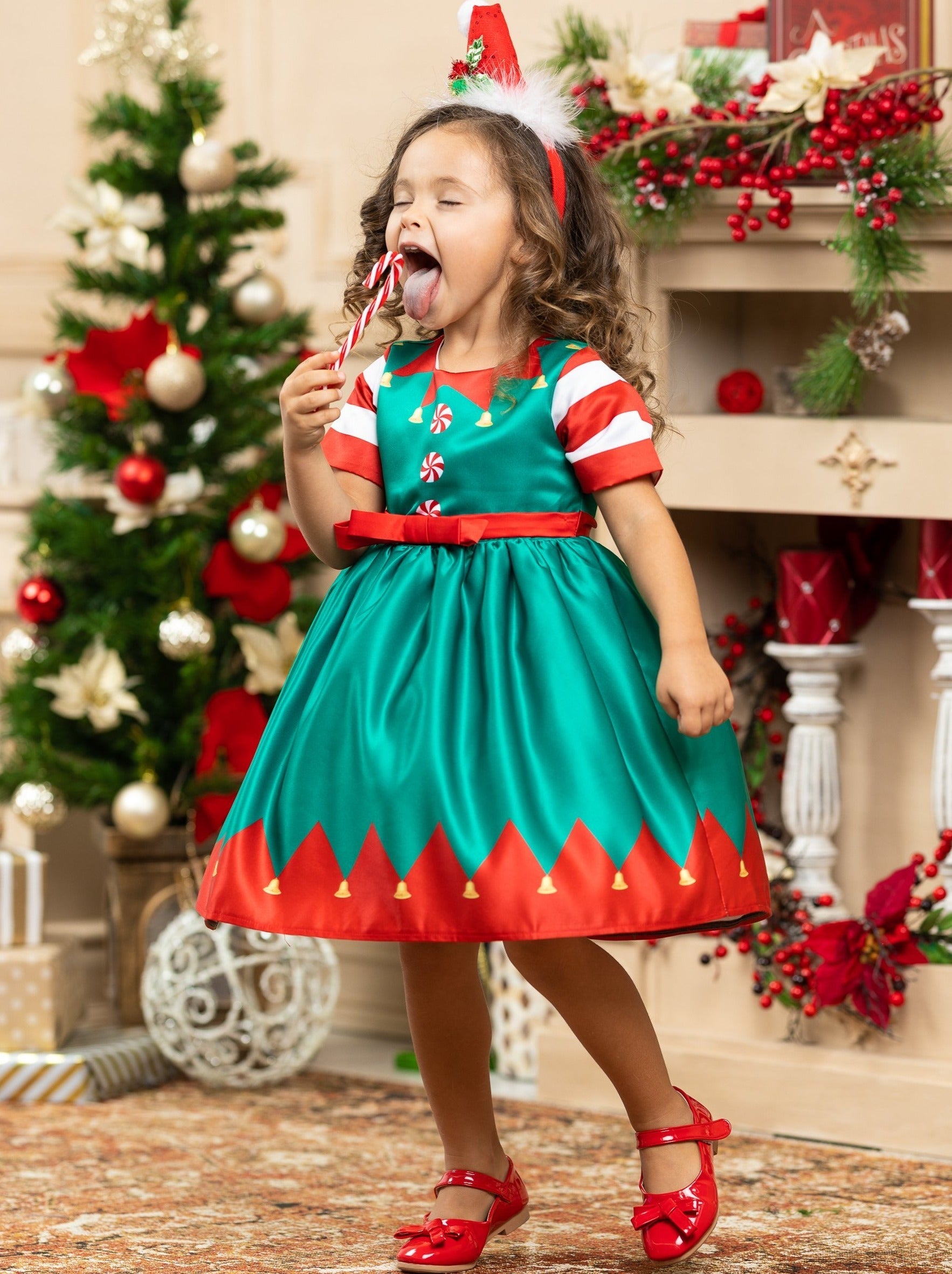 Cutest Elf On A Shelf Holiday Party Dress