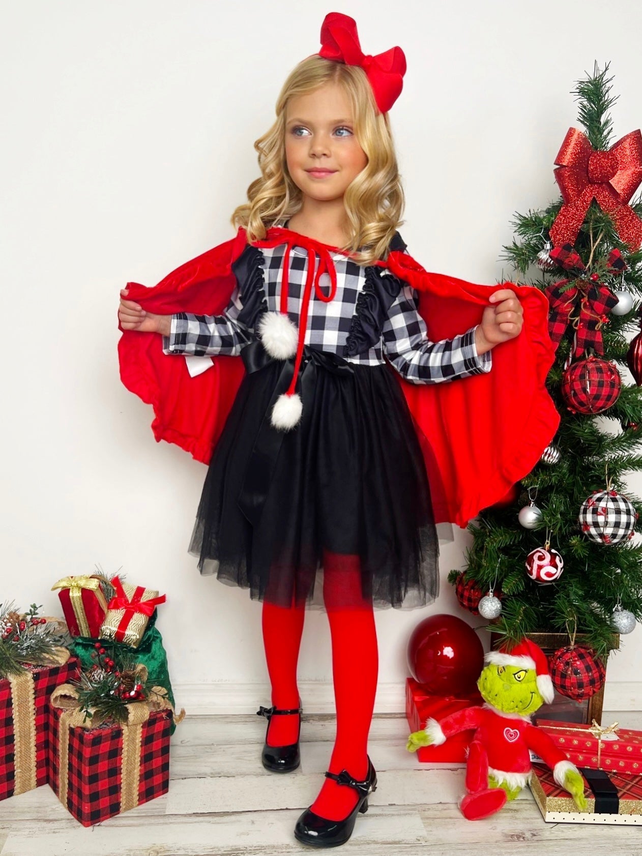 Let's Keep It Simple Plaid Tutu Dress