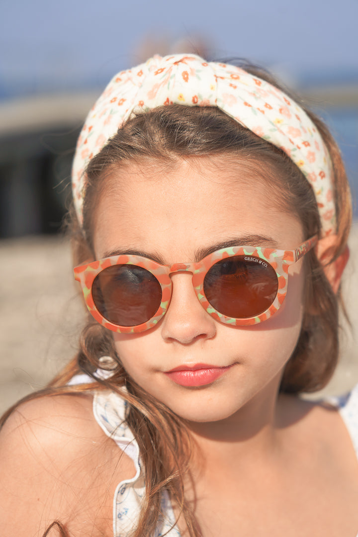 Classic | Sustainable Sunglasses | Plant-based Bendable Polarized - Teen | 9-14 Y | Tribal Tortoise