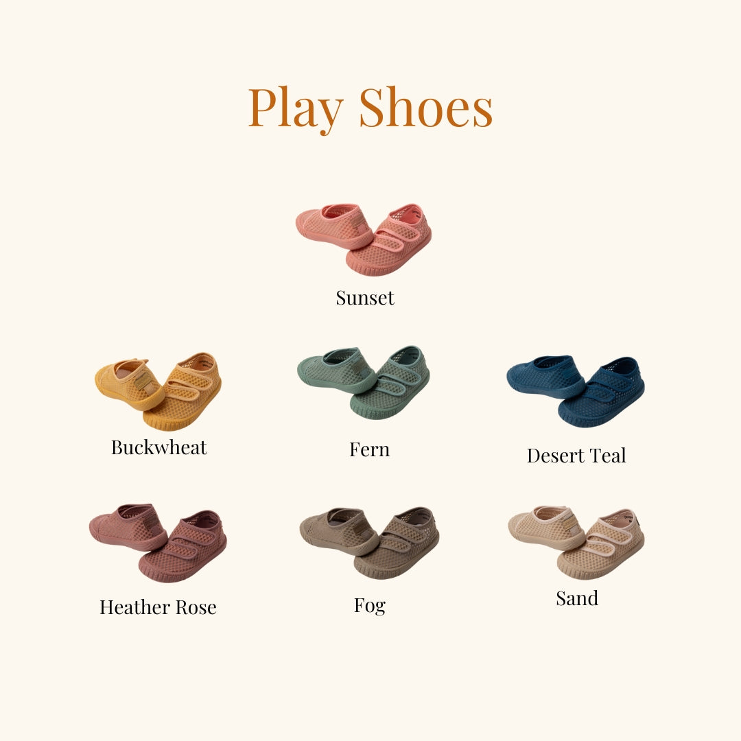 Play Shoes | Recycled Mesh - Heather Rose