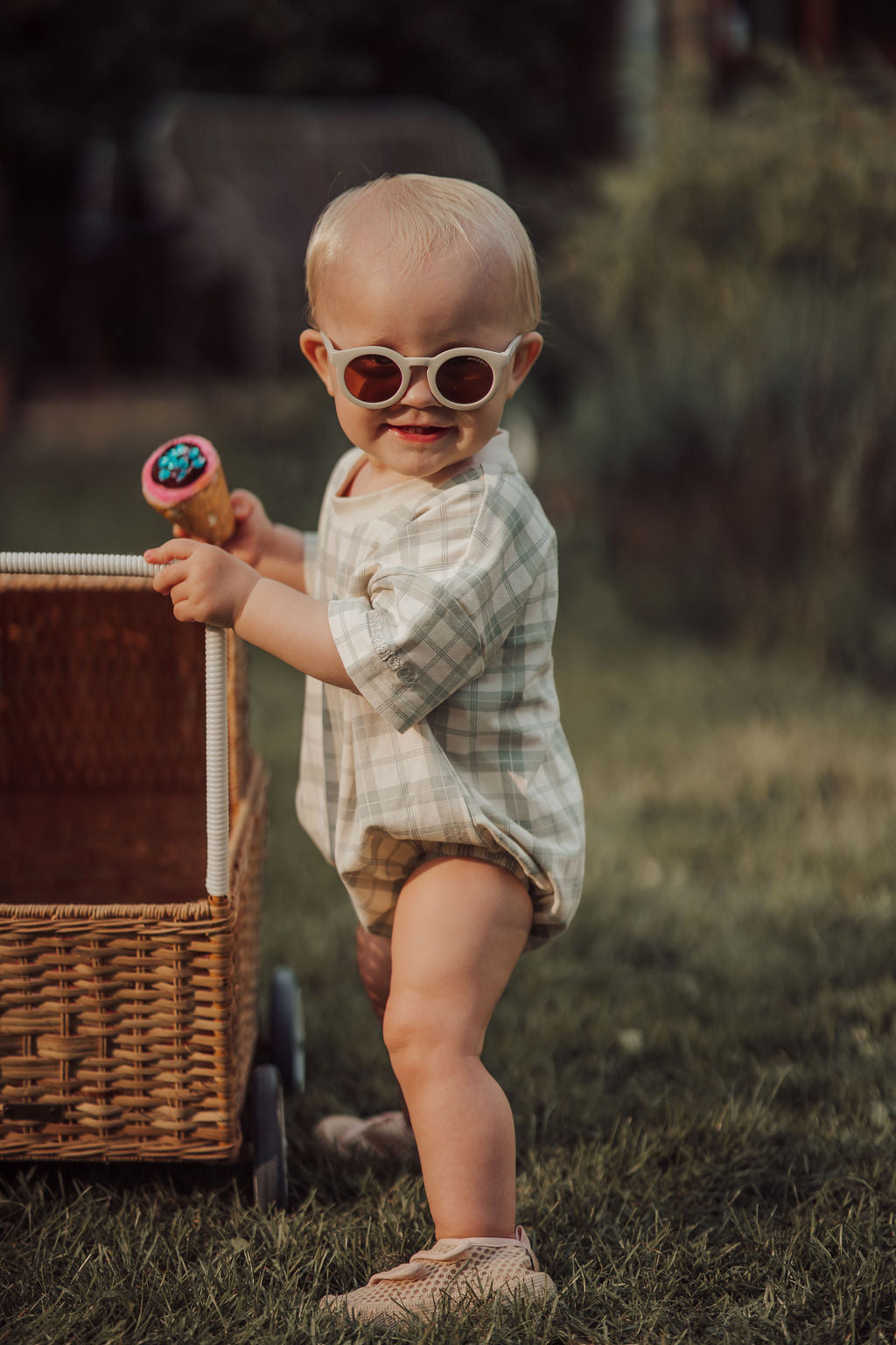 Classic | Sustainable Sunglasses | Plant-based Bendable Polarized - Baby | 0-2 Y | Atlas