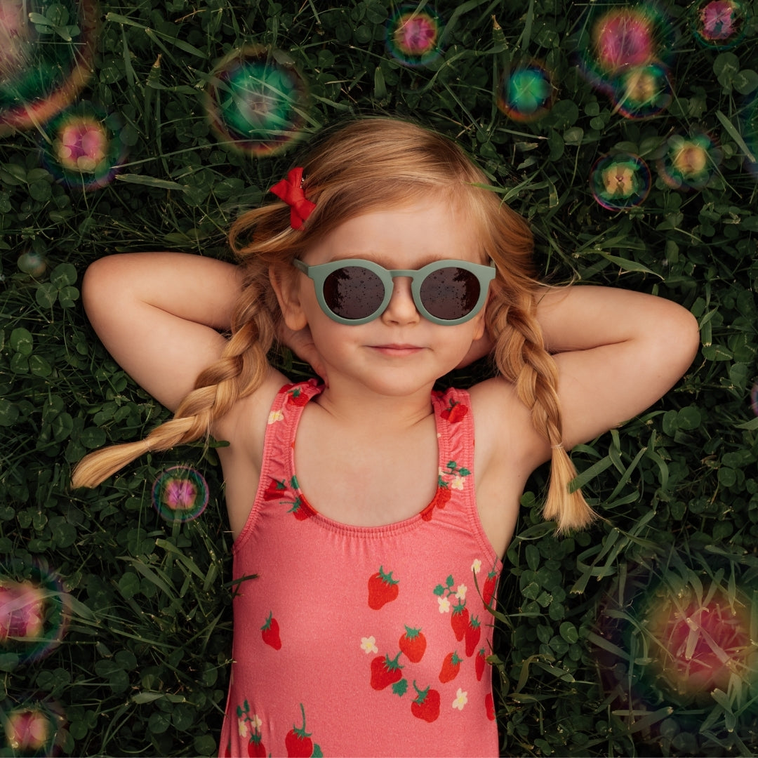 Classic | Sustainable Sunglasses | Plant-based Bendable Polarized - Child | 3-8 Y | Orchard