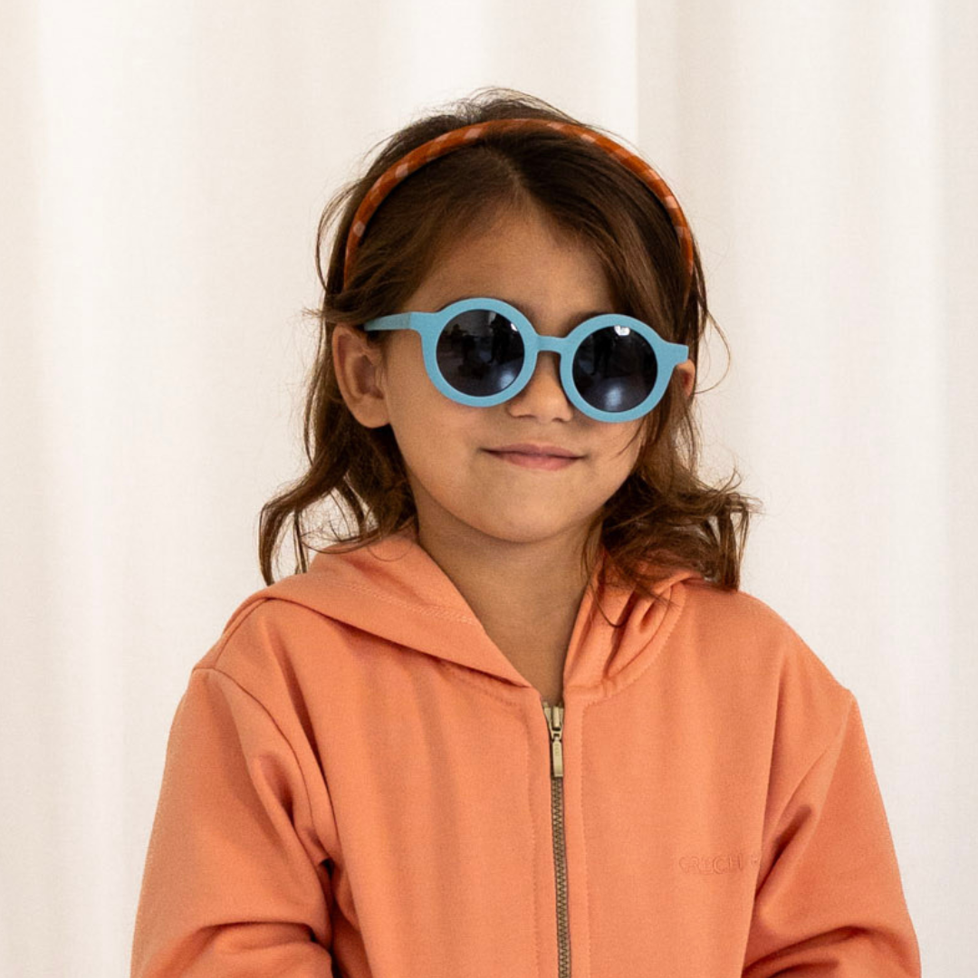 Original Round Sustainable Sunglasses | Bio-based  Bendable Polarized | Laguna