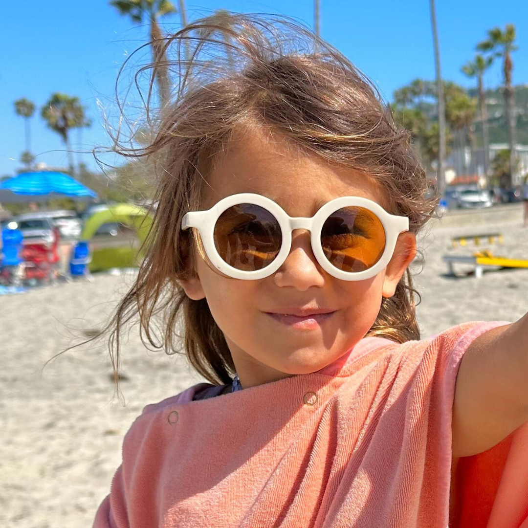 Original Round Sustainable Sunglasses | Bio-based  Bendable Polarized | Atlas