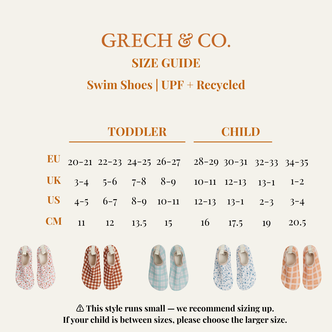 Swim Shoes | Fern Plaid