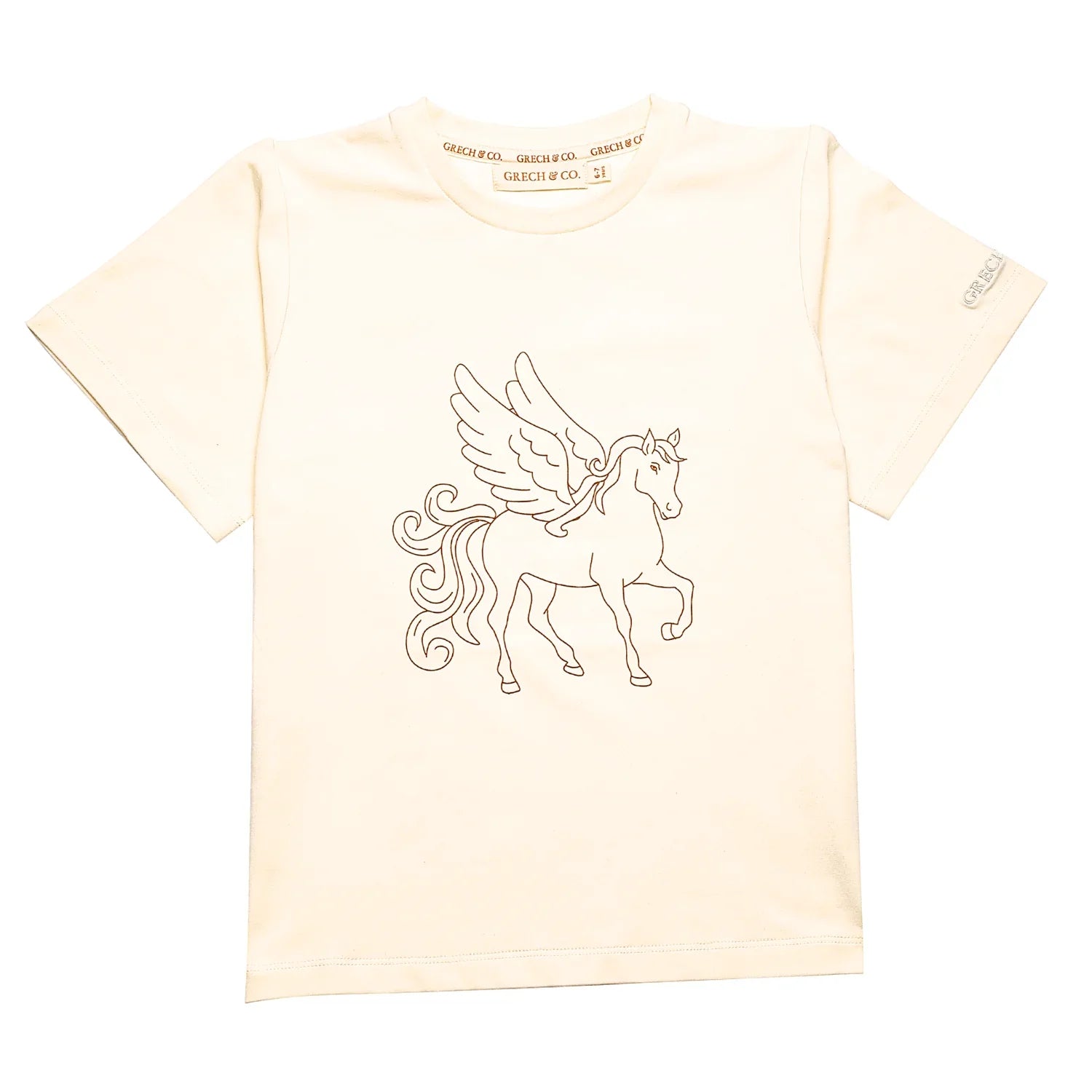 Oversized T-shirt | Organic Cotton Jersey - Pegasus