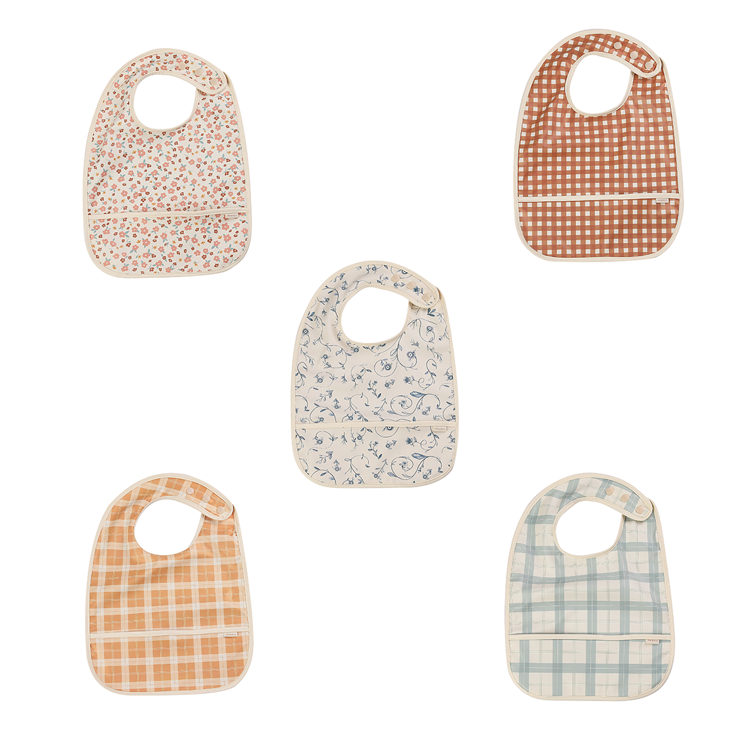 Basic Bib | Buckwheat Plaid